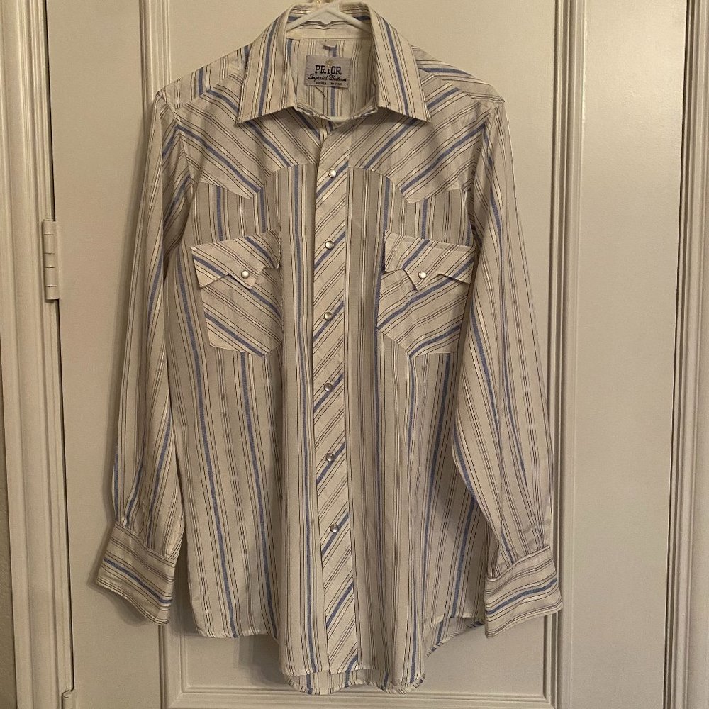 Vintage Prior Imperial Westerns Pearl Snaps Long Sleeve Shirt